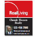 Real Living Replacement Signs ANY 30X24_2CB_PHT _74 real estate sign